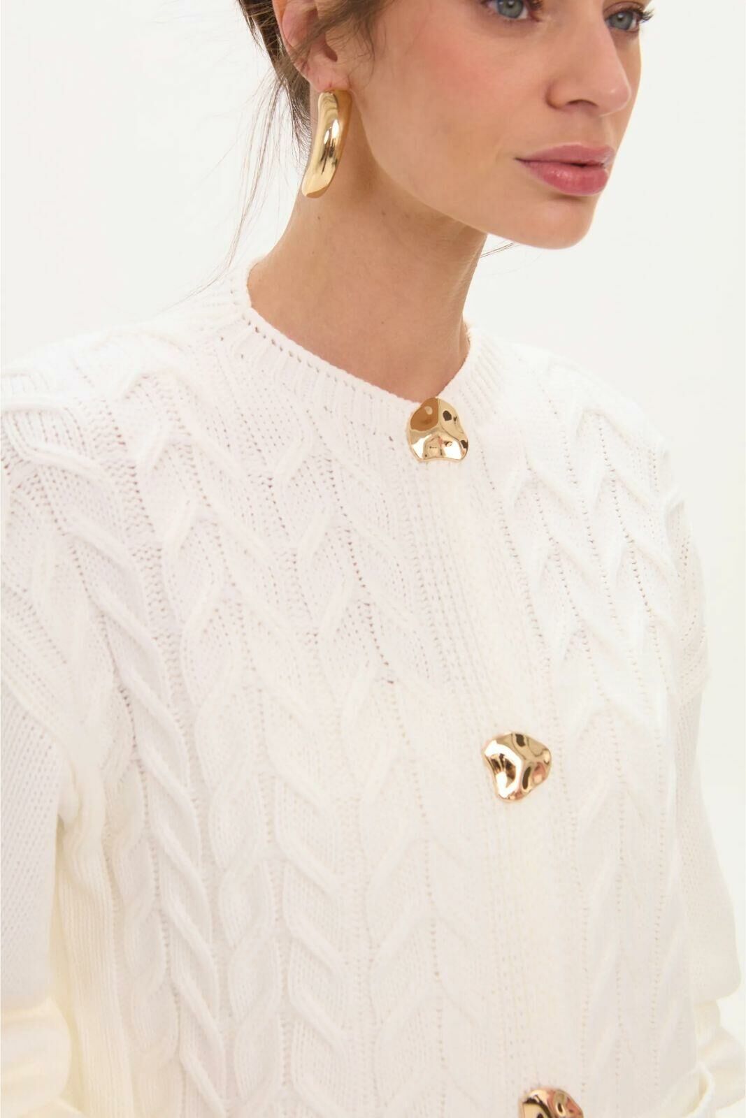 Imagem de Casaco Mia Off White Le Blog